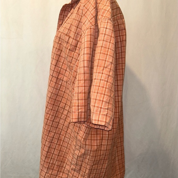 Columbia Rust Plaid Shirt - Picture 3 of 5